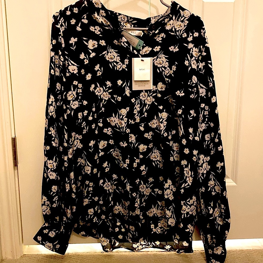 NWT A.L.C. Silk blouse